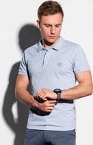 Heren - Poloshirt - Lichtblauw - S1048