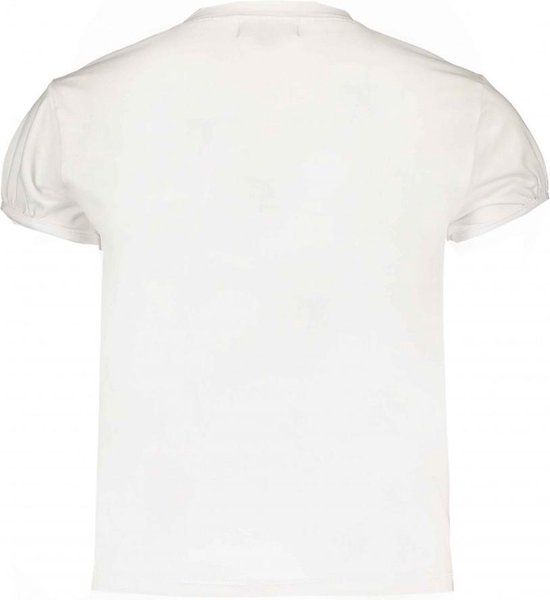 Elle Chic Meisjes t-shirts & polos Elle Chic T-shirt 'FINE' knot at hem White 170/176