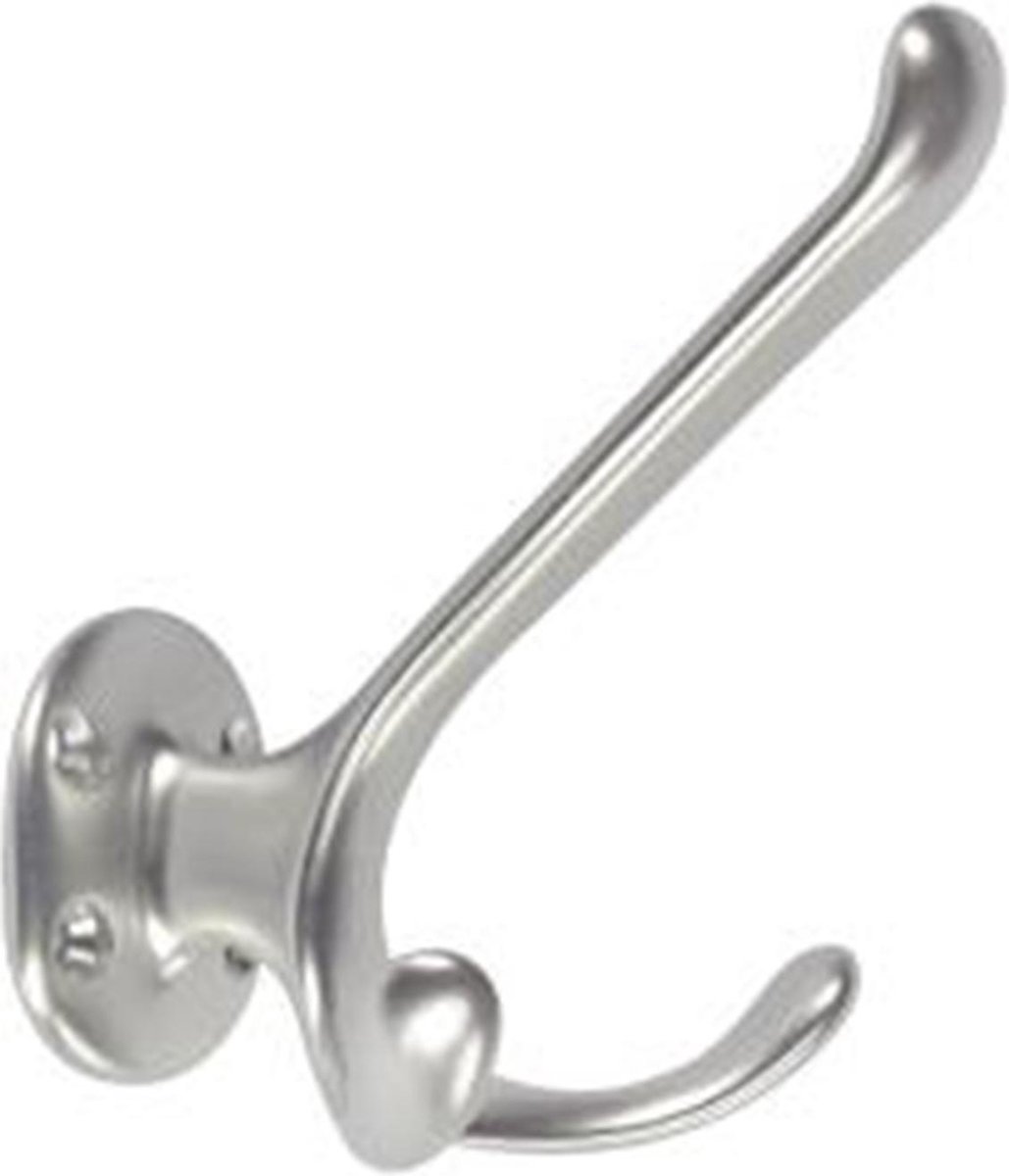 AVENUE DECORATION hoed-jashaak | 3-haaks | B 68 x H 115 mm | aluminium