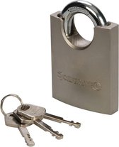 Silverline Hangslot - Inclusief 3 Sleutels - 60 mm