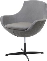 Sortio Home - Fauteuil Ivan - Bruin - Velvet