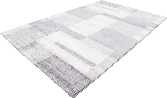 Lalee Feeling Vloerkleed Superzacht Abstract Vloer kleed Tapijt Karpet – 200x290 cm - zilver