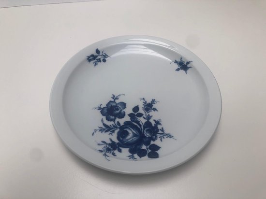 6x seltmann weiden platte borden porselein plat bord blau blauwe bloemenprint... | bol.com