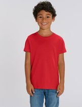 InDruk T-shirt Mini Creator Rood 9-11 jaar
