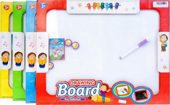baard Omgaan met Verwarren whiteboard - tekenbord kinderen - magneetbord voor kinderen - whiteboard  magnetisch -... | bol.com