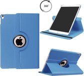 Draaibaar Hoesje 360 Rotating Multi stand Case - Geschikt voor: Apple iPad 6 9.7 (2018) inch Modelnummers A1822, A1823, A1893, A1954 - licht blauw