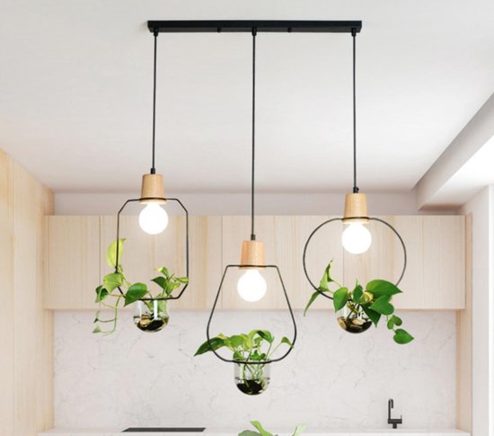 poeder vaas In Moderne Planten Hanglamp - Plafond - Modern - Woonkamer / Eettafel /  Slaapkamer -... | bol.com