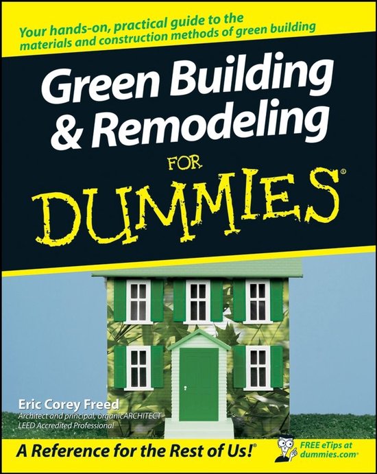 Green Building and Remodeling For Dummies - cover