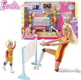 Barbie en Chelsea Volleybal Coach Giftset