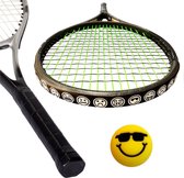 Dempertje.nl - Tennis Overgrip + Toptape Smiley + Demper - Smiley - #068 - 1 stuk