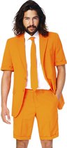 OppoSuits The Orange - Heren Zomer Pak - Nederlands Elftal Kostuum - Oranje - Maat EU 48