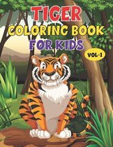 Tiger Coloring Book For Kids