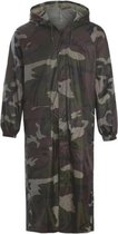 JC Blue Trenchcoat – Camouflage – Regenjas dames – Regenjas Heren - waterdicht - Maat S