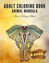 Adult Coloring BOOK Animal Mandala