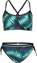 Bikini classic met kant detail - Tropical leaf 170-176