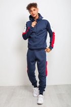 JC Blue Trainingspak heren – Navy - Tracksuit heren - Joggingpak heren - Maat S
