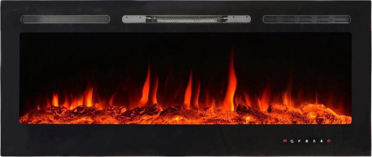 EL Fuego elektrische haard Linz 128x54,5x14cm