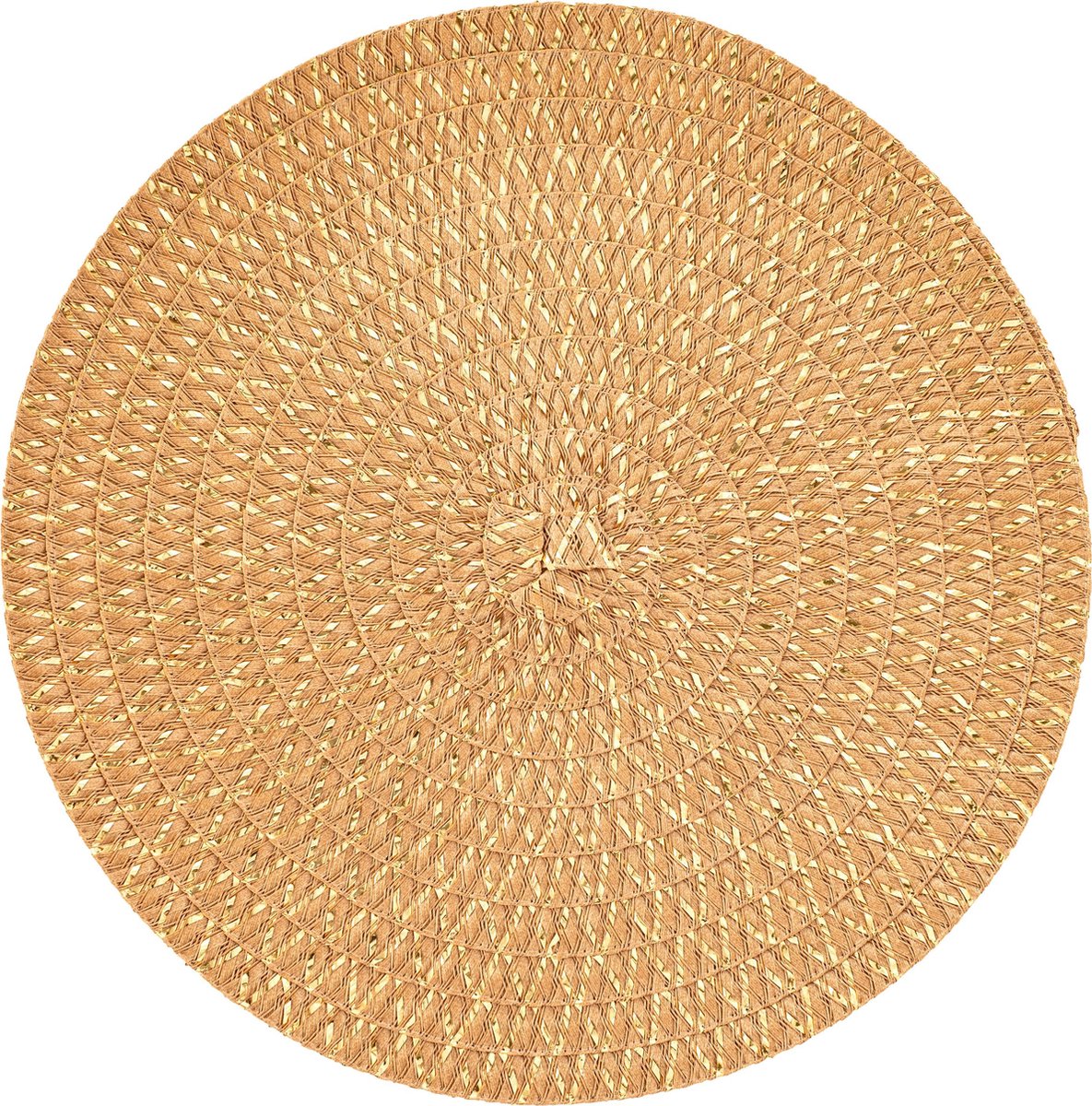 Placemat Rond BEIGE GOUD Ø 38cm Set4