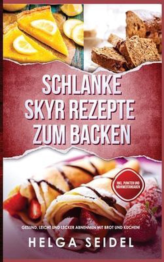Schlanke Skyr Rezepte zum Backen - cover