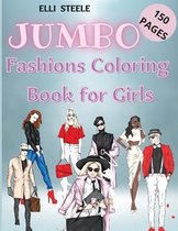 Jumbo Fashions Coloring Book for Girls