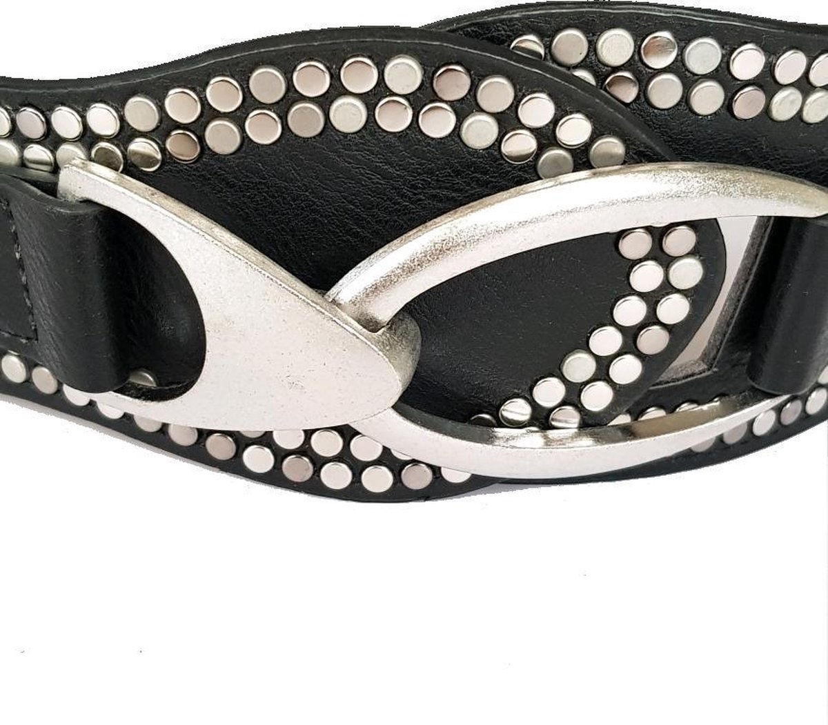 Ceinture Femme Noire élastique - 80 Cm - Occasion