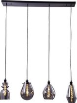 Luxe Industriële Hanglamp - Hanglamp Zwart - Lucide - Multipendels - Lucide Multipendels - Hanglamp - Luxe - Industrieel - Premium - Hanglamp - Eettafel Lamp - Eetkamertafel Lamp - Tafellamp 