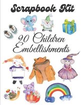 Scrapbook kit - 90 Children Embellishments