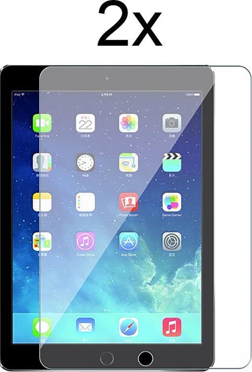 iPad 2019 screenprotector - iPad 2020 screenprotector - iPad 7 10.2 2019 Screenprotector - iPad 8 10.2 2020 Screenprotector - 10.2 Inch - Screen Protector Glas - 2 stuks