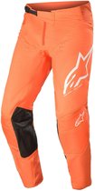 Alpinestars Techstar Factory Orange Off White Motorcycle Pants 28 - Maat - Broek
