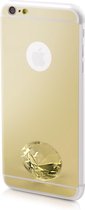 kwmobile hoesje voor Apple iPhone 6 Plus / 6S Plus - Telefoonhoesje in goud spiegelend - Backcover voor smartphone