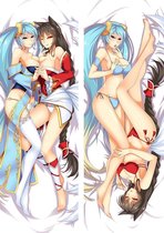 Body Pillow Anime Dakimakura - Sona Ahri League Of Legends 23
