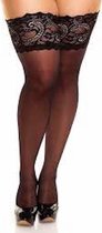 Glamory couture 20 stay up kousen met naad maat 52/54