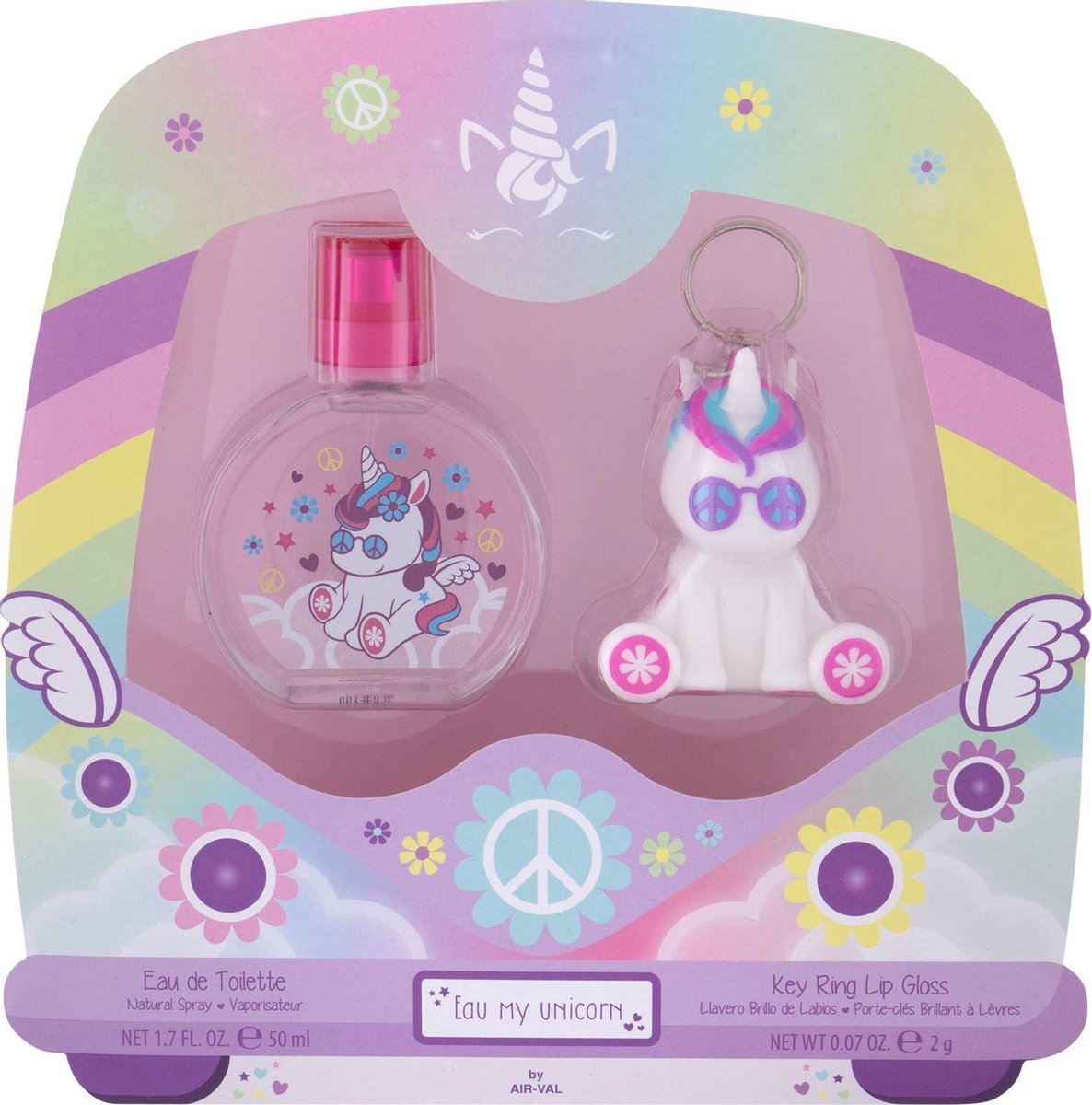 Fragrances For Children - Eau My Unicorn Giftset Edt 50 Ml A Přívěšek Na Klíče -