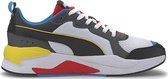 PUMA X Ray Unisex Sneakers - Puma White-Puma Black-Dark Shadow-High Risk Red-Palace Blue - Maat 40.5