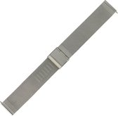 Morellato PMX010ESTIA Horlogebandje - Quick release - Staal - Zilverkleurig - 16 mm