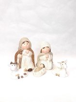 Baby Jezus Parents and Animals 8.50*7.00*13.50CM