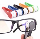 Nettoyant pour lunettes - (4 pièces) - Nettoyant pour Lunettes - Gadget de nettoyage de lunettes - Hygiène - Nettoyant pour lunettes - Chiffon à lunettes en microfibre - Nettoyant pour lunettes - Gadget pratique