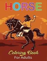 Horse Coloring Book for Adults