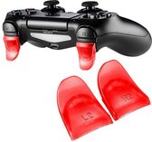 Gadgetpoint | Playstation PS4 Triggers | Trigger Stops Buttons | R2 - L2 | Rood