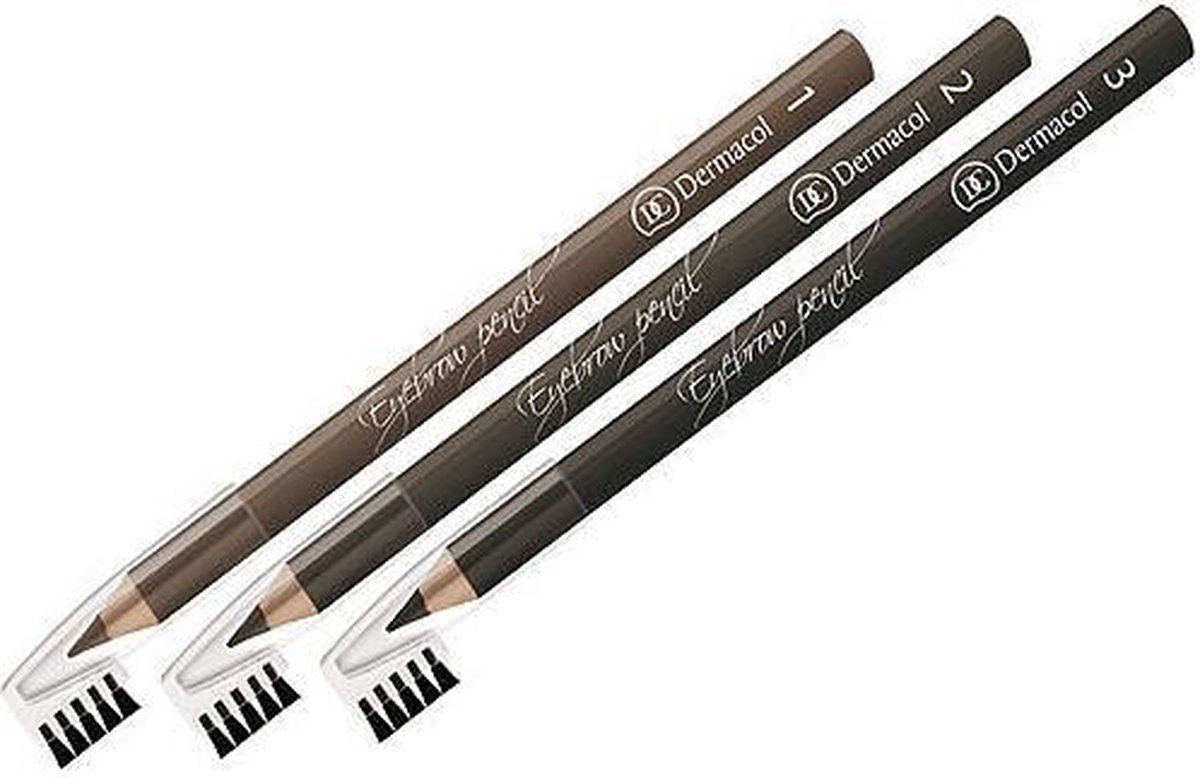 Dermacol - Soft pencil to highlight the brow (Soft Eyebrow Pencil) 1.6 g odstín 02 -