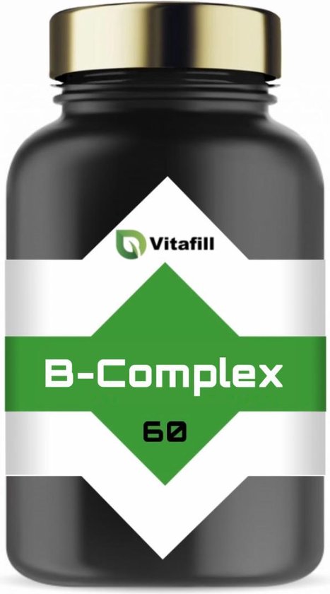 bol.com | Vitamine B-Complex - Vegan - 60 Tabletten - Complete  samenstelling - Goed voor energie...