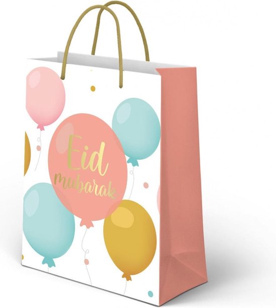 Eid Mubarak sac cadeau sac sac Ramadan Kareem Cadeuax Papier cadeau cadeau  cadeau sac... | bol.com