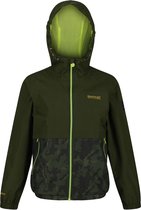 Regarta - Haskel Waterproof KidsJacket, Olijf/Camouflage, Maat 140