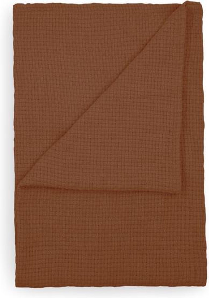 Yellow Stephanie - Plaid - 180x260 cm - Copper Orange