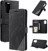 Book Case Samsung Galaxy A52 | Hoogwaardig PU Leren Hoesje | Lederen Wallet Case | Luxe Uitstraling | Telefoonhoesje | Pasjeshouder | Portemonnee | Zwart