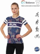 Brubeck Sportkleding Dames - Sportshirt / Hardloopshirt Naadloos - AirBalance - Violet - S