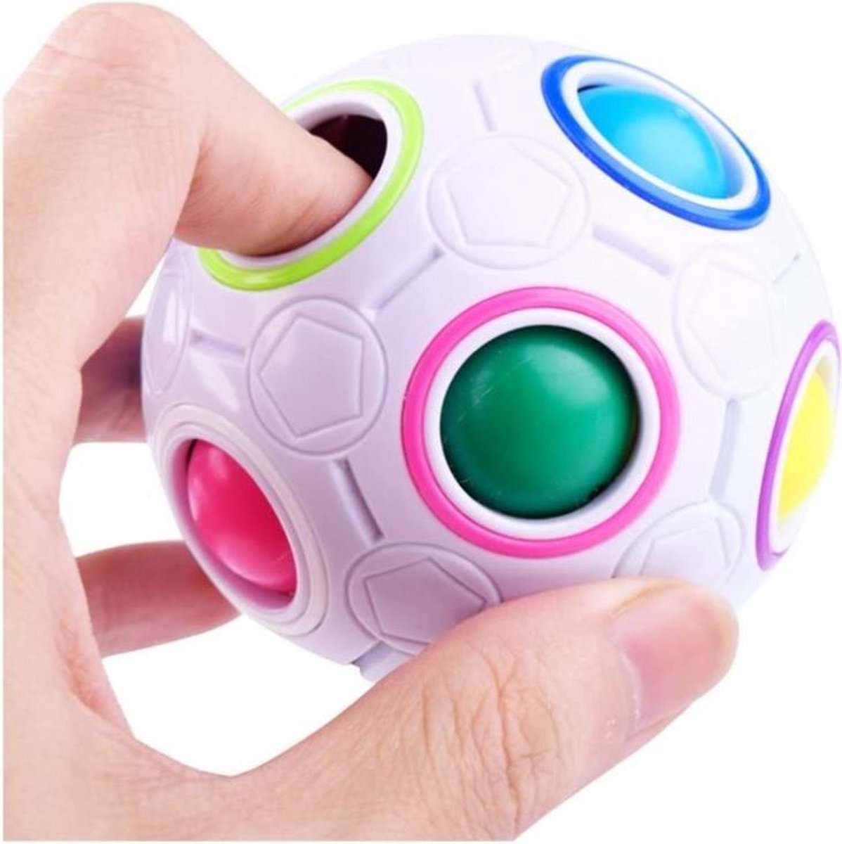 koud via replica Magic Ball - Rainbow Ball - Fidget Toy - Puzzle Ball - Puzzel Bal - Stress  Bal - Pop... | bol.com