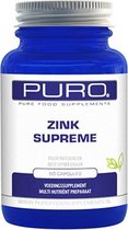 Puro Zink Supreme Capsules 60Capsules