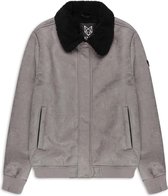 YCLO Shearling Jacket Mads Grey
