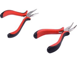 Combi-set Extensions plaatsing en verwijdertang | Extension Tools | Haar extension Gereedschap | Inzettang | Aanbreng microring tang | Verwijdering Wax tang